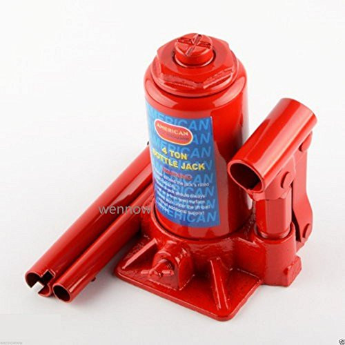 Wennow 4 Ton Bottle Jack Hydraulic Portable Bottle Jack Heavy Duty Car Repair 8000 lbs