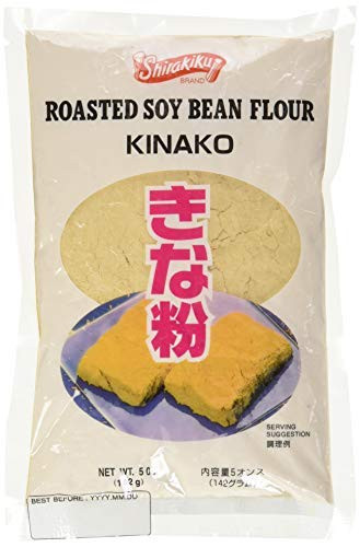 Shirakiku Kinako Soy Bean Flour, 5-Ounce-SET OF 3