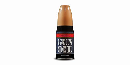 GUN OIL Silicone Lubricant - Hypoallergenic Silicone-Based Lubricant Enriched With Aloe Vera  and  Vitamin E For Maximum Comfort And Long-Lasting Lubrication - 8 Fluid Ounce - 236 Milliliter -