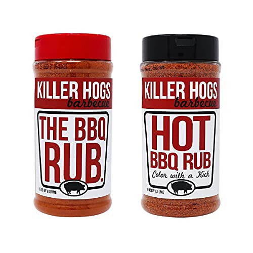 Killer Hogs The BBQ Rub  plus HOT BBQ Rub Bundle