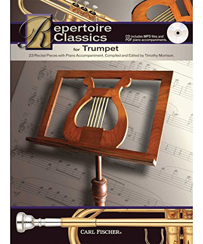 Repertoire Classics Trumpet Sheet Music  plus CD