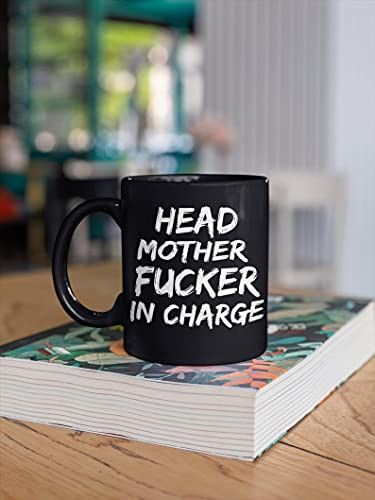 Funny "head Mother Fucker In Charge"coffee Mug, Boss's Day Gift Head Mother, Mother's Day Mugs, Independence Day Gifts For Mother From Sons, Daughters, Children, And Husbands, 11oz Or 15oz Funny Mom