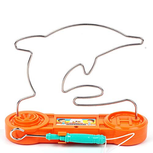 GoldCistern Bump Maze Toy, Don't Buzz The Wire Game, Electric Circuit Science Kit, Mini Electric Plotter, Tabletop Puzzle Game, Concentration Training Game for Holiday Party Decoration