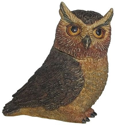 Pot Bellys Harmony Kingdom - Harmony Ball Great Horn Owl Figurine