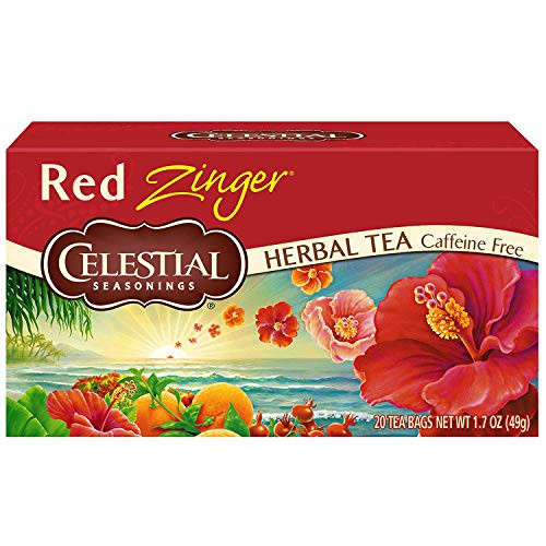 Celestial Seasonings Tea Caffeine Free Herbal Tea, Red Zinger 20 ea ( Packs of 6) Celestial Seasonings Tea Caffeine Free Herbal Tea, Red Zinger 20 ea ( Packs of 6)