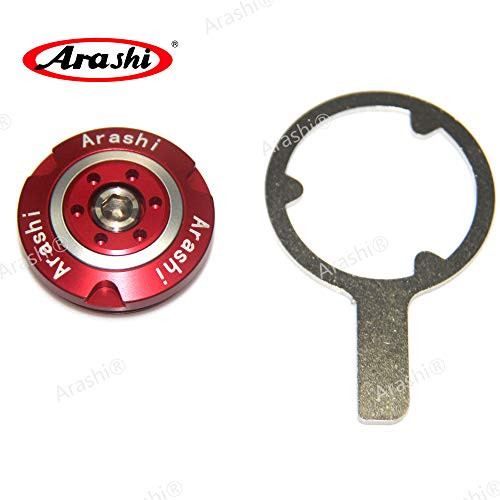 Arashi Engine Oil Filter Filler Cap Tank Covers for BMW R1200GS 2013-2018 Motorcycle Accessories R 1200 GS 1200 GS1200 Red 1 Pcs 2014 2015 2016 2017