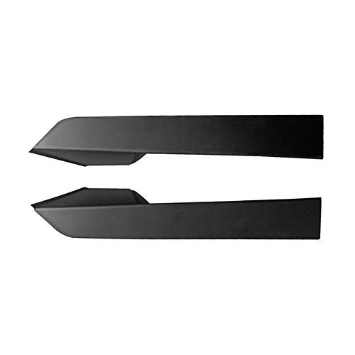 Yuejing Car Front Bupmer Head Light Lower Filler Retainer Molding Trim Panels Cover Fit for Toyota Tacoma 2012 2013 2014, Black