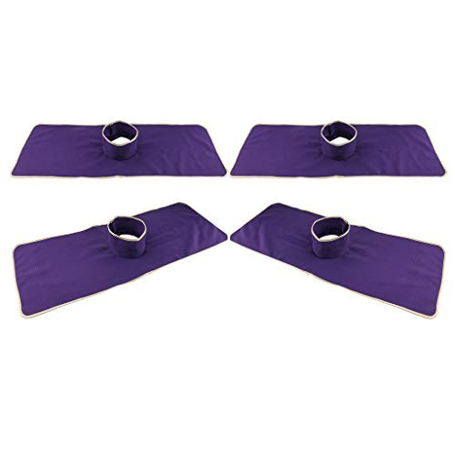 dailymall 4 Pieces Reusable Massage Bed Table Sheet Pad Mat with