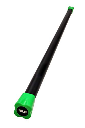 Everyday Essentials Total Body Workout Weighted Bar Weighted Workout Bar Weighted Exercise Bar, Multiple,48"