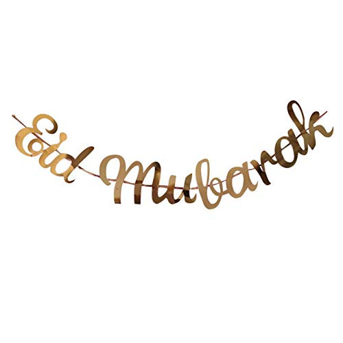 CHUWUJU Eid Mubarak Ramadan Kareem Letters Glitter Gold Banner, Ramadan Eid Party Decorations,Islamic Muslim Party Decorations Supplies CHUWUJU Eid Mubarak Ramadan Kareem Letters Glitter Gold Banner, Ramadan Eid Party Decorations,Islamic Muslim Party Decorations Supplies