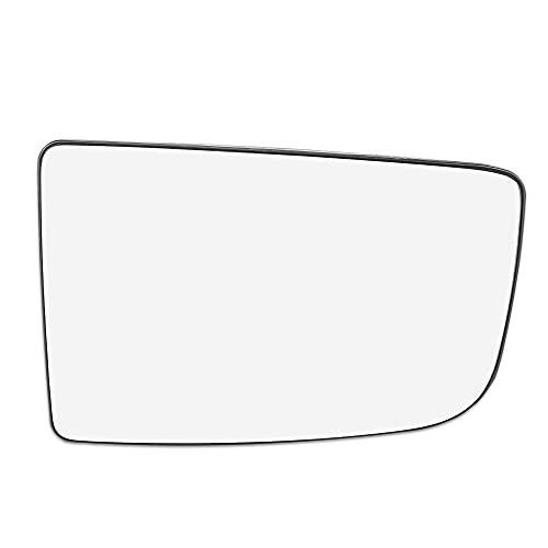 X AUTOHAUX Car Rearview Mirror Glass Replacement with Backing Plate Heated Right Passenger Side for Mercedes-Benz Sprinter 2500 3500