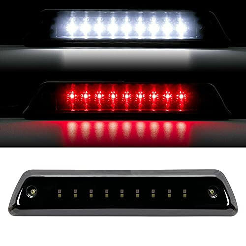 LED 3rd / Third Brake Light Cargo Lamp High Mount Stop light Replacement for 2009 2010 2011 2012 2013 2014 Ford F150 - Waterproof Reverse Light Smoked Lens