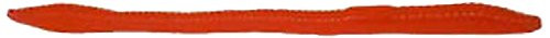 Big Bite Baits 6-Inch Finesse Worm Lure (100-Pack), Merthiolate Big Bite Baits 6-Inch Finesse Worm Lure (100-Pack), Merthiolate