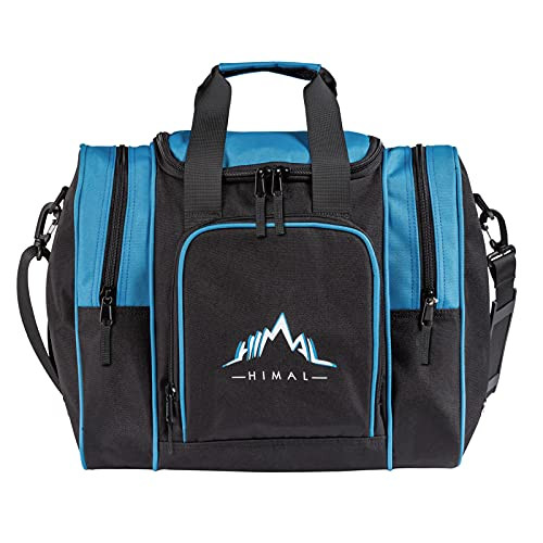 Himal Bowling Bag for Single Ball - Bowling Ball Tote Bowling Bag with Padded Ball Holder - Fits Bowling Shoes Up to Mens Size 14