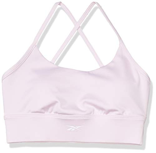 Reebok Workout Ready New Tri Backbra- Pad, Pixel Pink, X-Small