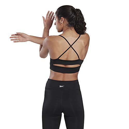 Reebok Workout Ready New Tri Backbra- Pad, Black, X-Large