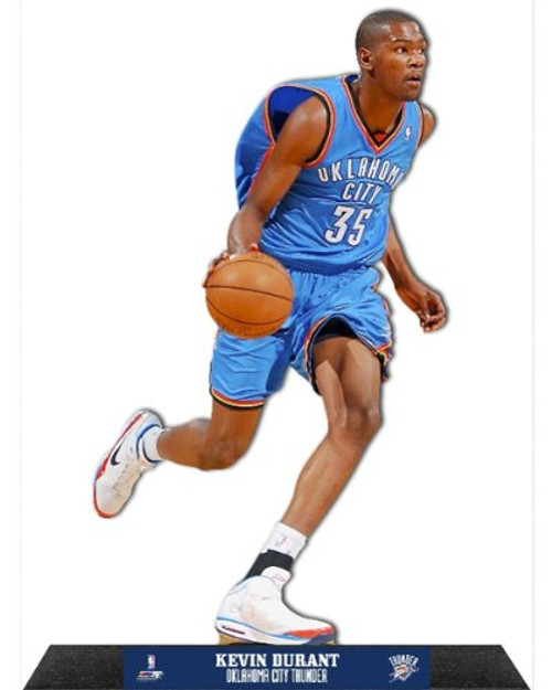 NBA Kevin Durant OKC Thunder StandZ Action Photo Desktop Display