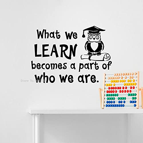 Educational Wall Stickers Quote What we Prepare to Become a Part of who we are Wall Stickers Education Decoration Classroom Children's Room 57x41cm Educational Wall Stickers Quote What we Prepare to Become a Part of who we are Wall Stickers Education Decoration Classroom Children's Room 57x41cm