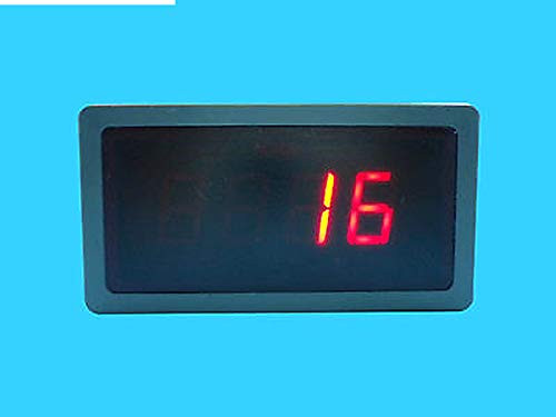 Digital Red Temperature LED Display Meter Gauge for RTD PT100 K J Universal Use Temperature Sensors -DC 5-12V / Celsius-