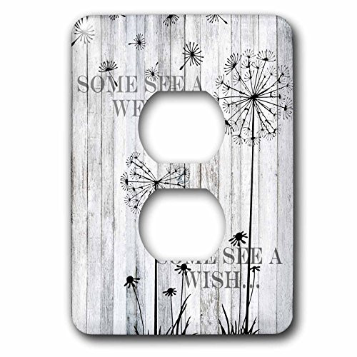 3D Rose LSP-254263-6 Some See A Weed Wish Quotes Saying Phrases Dandelion 2 Plug Outlet Cover 3D Rose LSP-254263-6 Some See A Weed Wish Quotes Saying Phrases Dandelion 2 Plug Outlet Cover