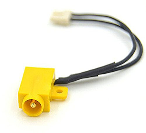 Replacement Yellow DC Power Charging Interface Plug Port Jack Socket for Sony PSP 2000 3000 Repair Part
