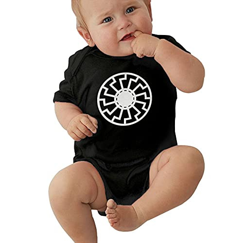 Black Sun Schwarze Sonne Soft Soccer Bodysuit Cotton Baby Bodysuit