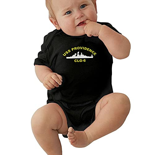 Uss Providence Clg-6 Soft Soccer Bodysuit Cotton Baby Bodysuit