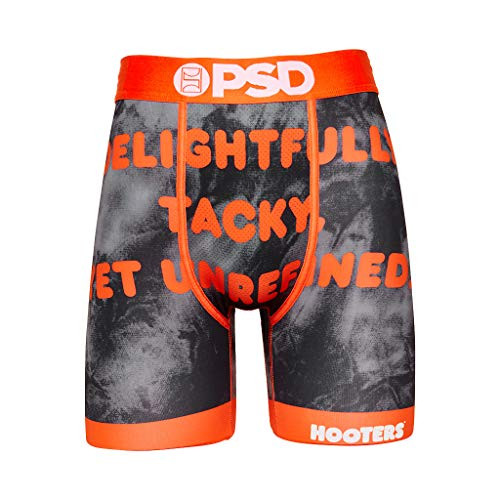 PSD Men's Boxer Brief -Black/Hooters Tacky, M-