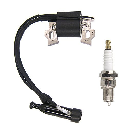 NIMTEK Ignition Coil with Spark Plug for Honda Gx110 Gx120 Gx140 Gx160 Gx200 5.5hp 6.5hp Engine Generator