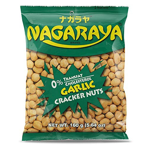 nagaraya cracker nuts -garlic flavor- - 5.6oz [6 units- -731126104166-