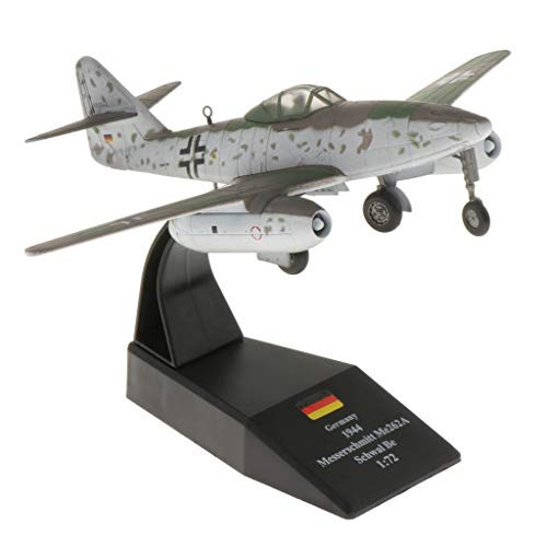 LoveinDIY 1:72 WW2 German Me-262 Fighter Aircraft Diecast Airplanes Military Display Model for Collection LoveinDIY 1:72 WW2 German Me-262 Fighter Aircraft Diecast Airplanes Military Display Model for Collection