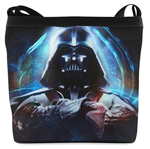 Female fabric Popular Shoulder Bags Crossbody Bags Sling Bag with Darth Vader Star Wars Pattern