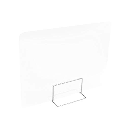 RUIVE Desk Privacy Divider Office Divider Partition Desk Separator Office Partition Panels -One Size, White-