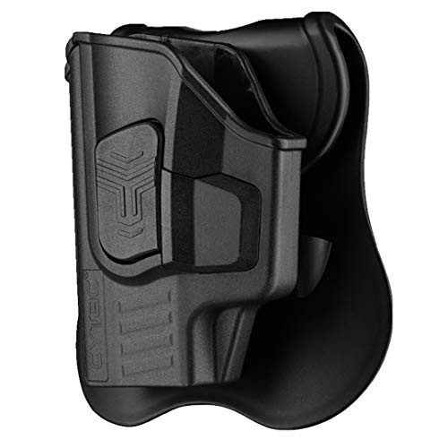 Sig P365 Holsters, OWB Holster for Sig Sauer P365 Micro-Compact 9mm / P365 XL / P365 SAS - Index Finger Released | Adjust. Cant | Autolock | Outside Waistband | Silicone Pad Paddle | Matte Finish -LH