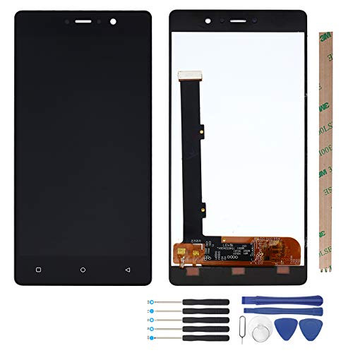 YHX-US Screen Replacement Suitable for BLU Vivo 5R V0090EE V0090UU 5.5 LCD Display LCD Screen Touch Panel Digitizer Assembly with Tools -Black-