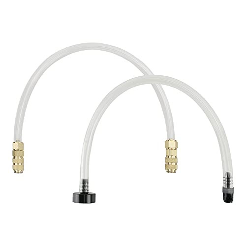 TIKSCIENCE Bleed Tube with Bridge Tube for Seastar Hydraulic Steering Systems, Hydraulic Steering Filler Kit