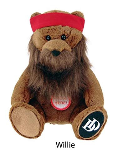 Duck Dynasty Willie 8" Bear Plush with Beard and Sound