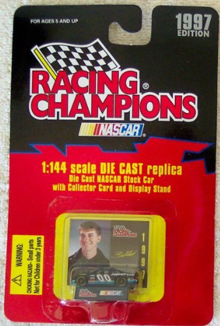 Racing Champions 1997 Nascar Buckshot Jones 00 1:144 Scale Die Cast Replica Stock Car with Collector Card and Display Stand