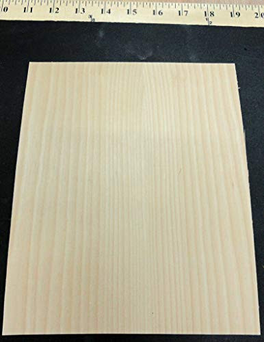 Birch wood veneer sample sheet 6" x 8" on phenolic HPL backer 1/20th" thickness