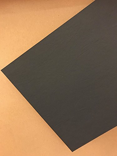 2 Pack- SIBE Automation KYDEX V -P1- Plastic Sheets Black 24" X 12" X .060" Thick
