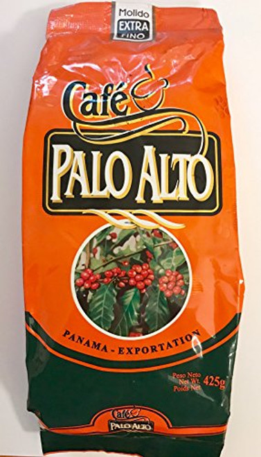 Cafe Palo Alto Panama Coffee Palo Alto 1lb (425g) Extra Fine Ground for Espresso (Chiriqui Highlands Boquete)