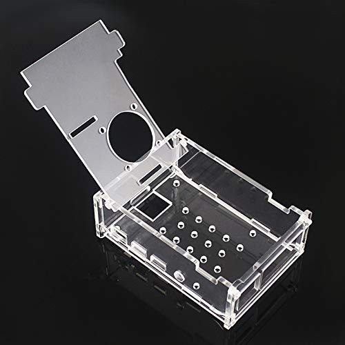 Davitu Module Board Raspberry Pi  and  Orange Pi - Transparent Acrylic Case Shell for Install 3.5-inch Display Suit Raspberry Pi 4B