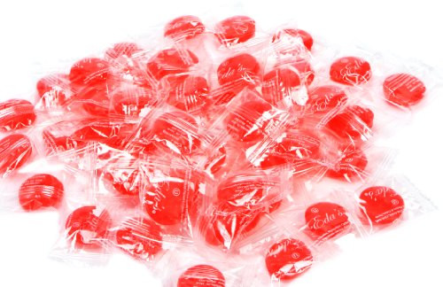 Eda's Sugar Free Watermelon Hard Candy, ONE POUND, individually wrapped, OU Parve, Uses Sorbitol, Low Sodium