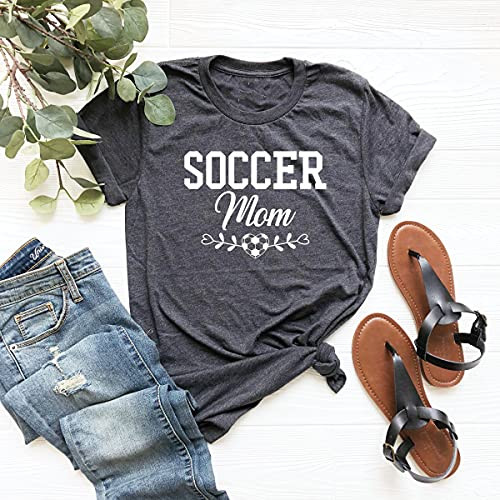 Soccer Mom Shirt, Football Shirt, Mom Shirt, Sport Shirt, Mom Game Day Shirt, Cute Mom Shirt, Soccer Lover Mom Shirt, Soccer Mama Outfit T-Shirt, Long Sleeve, Sweatshirt, Hoodie