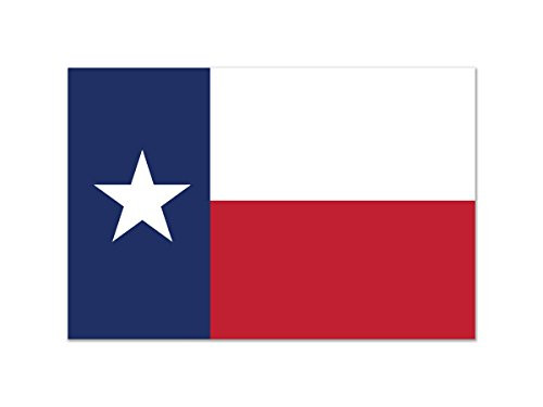 Texas State Flag Lone Star Vinyl Sticker Decal -1 inch to 12 inch Width- -1 inch Width-