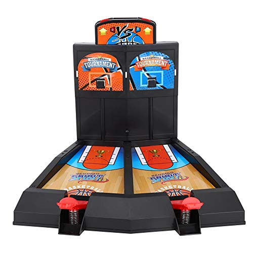 Alomejor Kid Mini Basketball Tabletop Children Toy Basketball Board Mini Table Top Game Desktop Toys Set for Kids and Adults