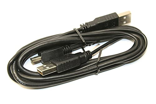 B Type USB 2.0 Two Male to Mini USB 5P Male Y Cable Charge Data Power Hard Drive