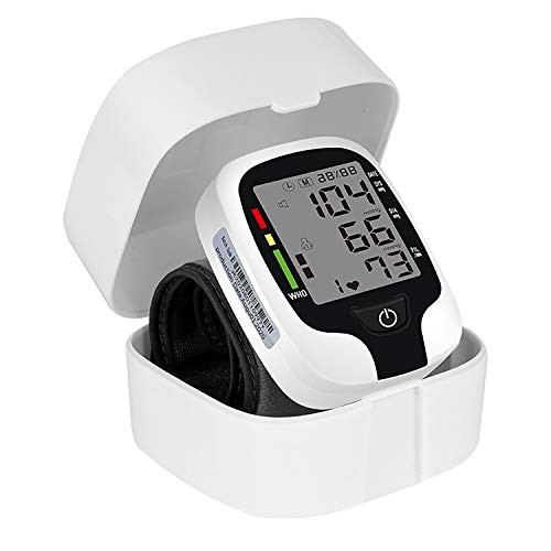 Wrist Blood Pressure Monitor,Accurate Automatic Digital BP Machine, with Irregular Heartbeat Detector, 2x99 Readings Memory Function and Large LCD Display Wrist Blood Pressure Monitor,Accurate Automatic Digital BP Machine, with Irregular Heartbeat Detector, 2x99 Readings Memory Function and Large LCD Display