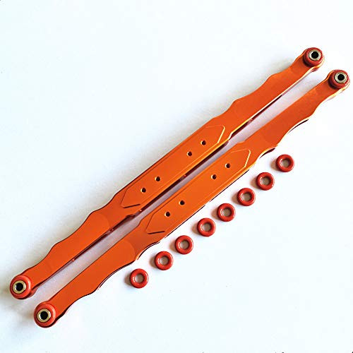 Aluminum Rear Trailing Arms Linkage Orange for TRAXXASSS Unlimited Desert Racer UDR 8544