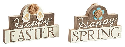 Burton & Burton Reversible Easter with Spring Wood